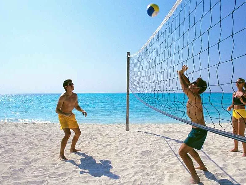 Спортплощадка на пляже - Отель Fioleto All Inclusive Family Resort