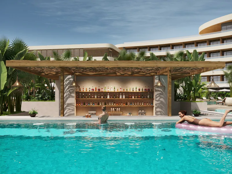 Бар у бассейна - Отель FЮNF Luxury Resort & Spa 5 Анапа (Фюнф)