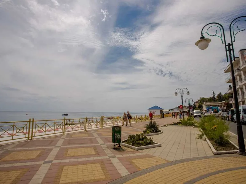 Море и пляж - Отель Ателика Горизонт Алушта