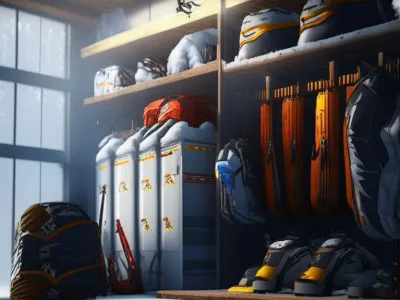 Ski room