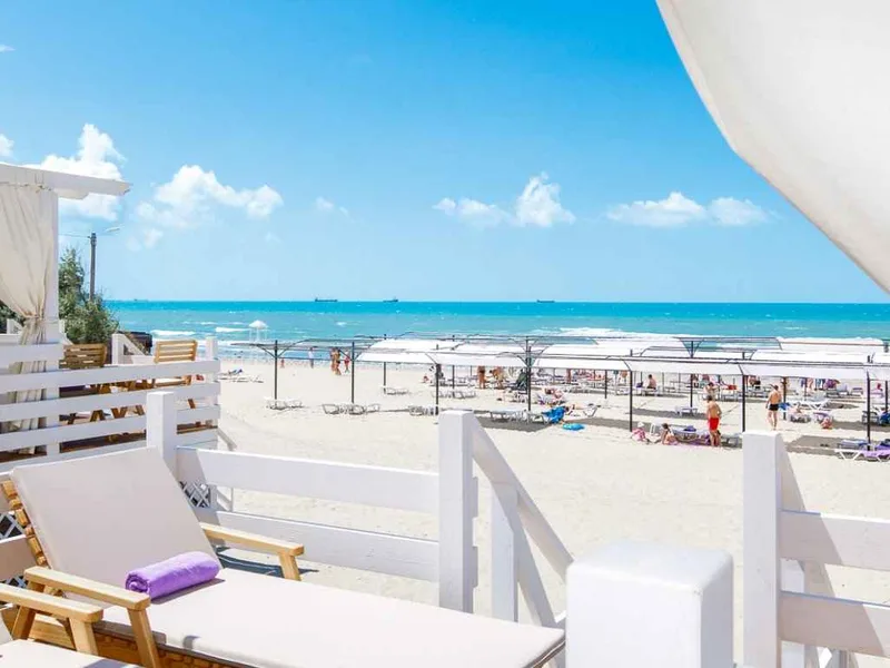 Беседки на пляже - Отель Alean Family Resort & Spa Riviera