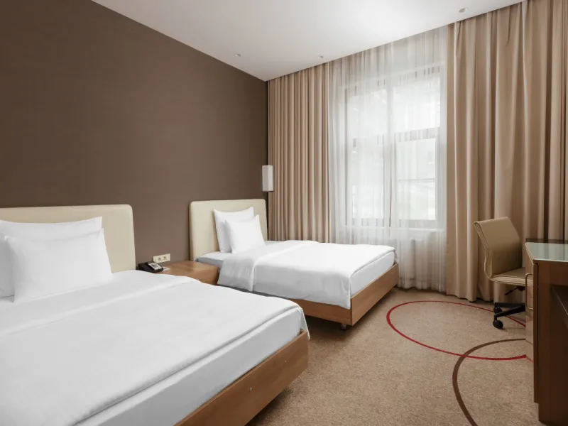 Стандарт с двумя раздельными кроватями в Панорама by Mercure Красная Поляна