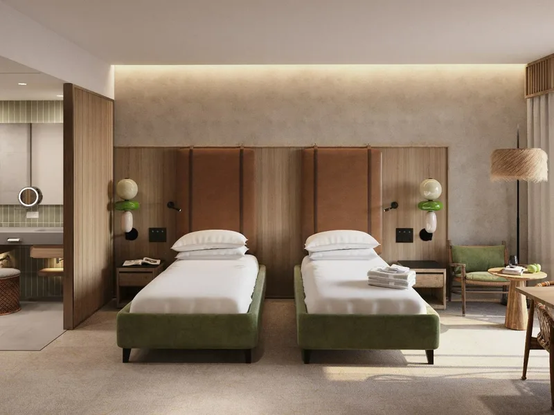 DELUXE TWIN POOL VIEW - Отель FЮNF Luxury Resort & Spa 5 Анапа (Фюнф)