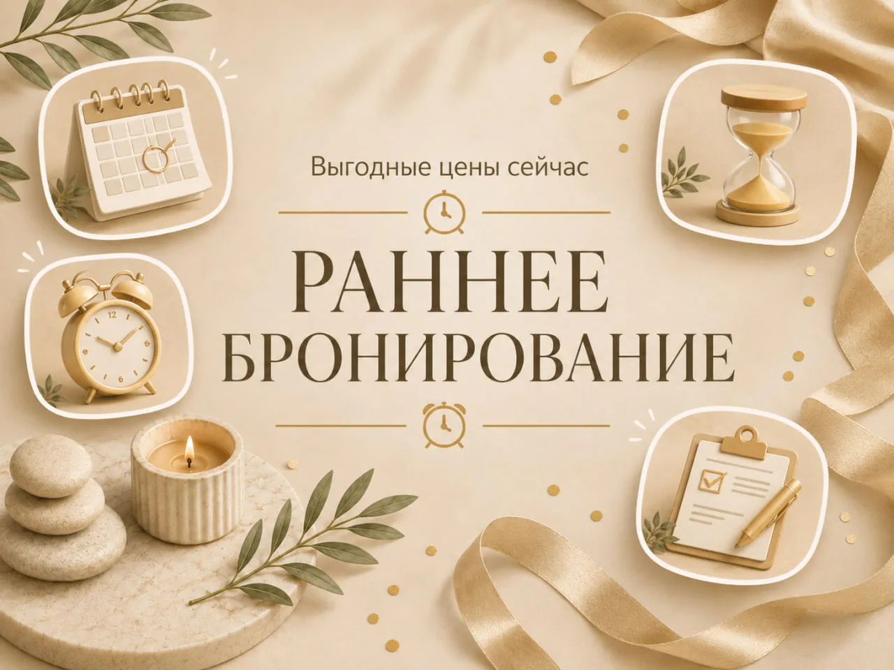 Раннее бронирование