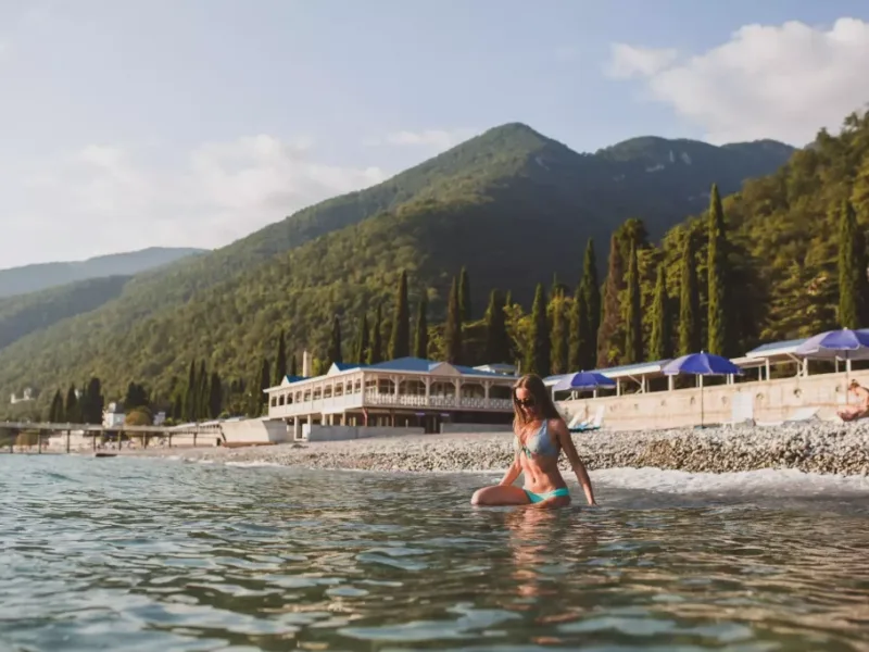 Оборудованный пляж - Парк-отель AMRA PARK-HOTEL & SPA