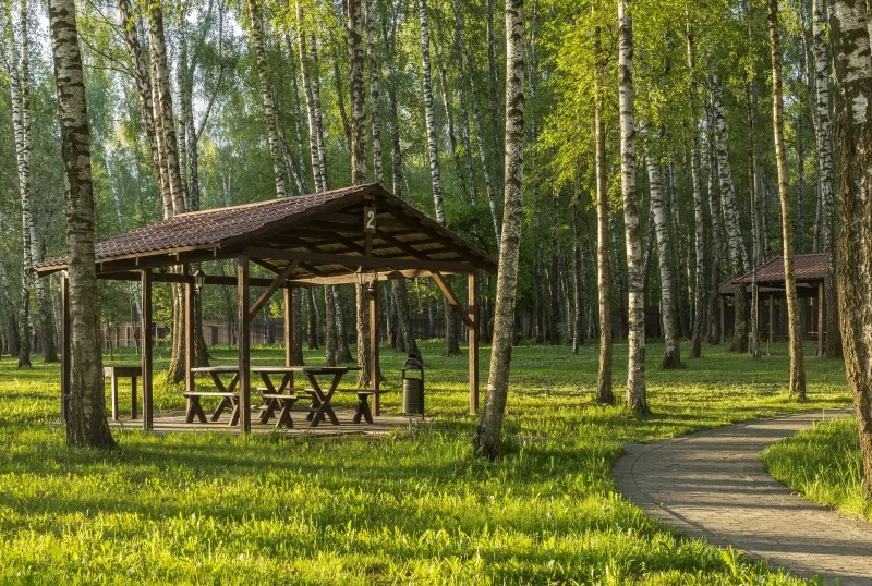 Мангальные площадки - Загородный отель «Fish Point Family Resort»