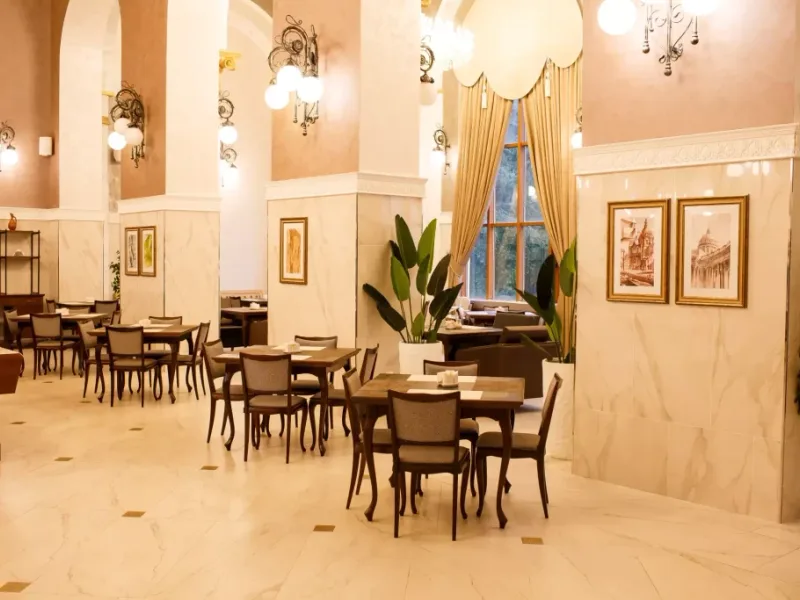 Ресторан “Шведский стол” - Парк-отель AMRA PARK-HOTEL & SPA
