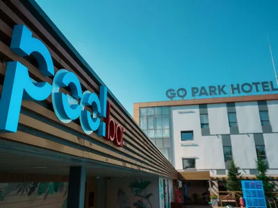 Pool bar с верандой
