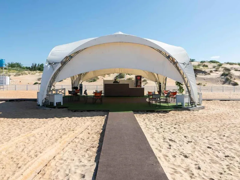 Бар на пляже - Отель Fioleto All Inclusive Family Resort