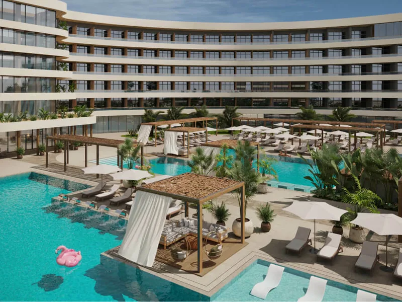 Открытый бассейн - Отель FЮNF Luxury Resort & Spa 5 Анапа (Фюнф)