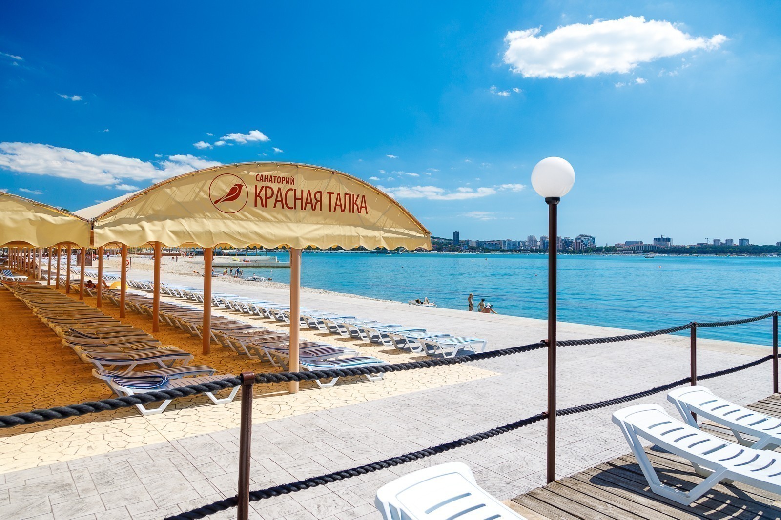 Собственный пляж -  Санаторий Красная Талка