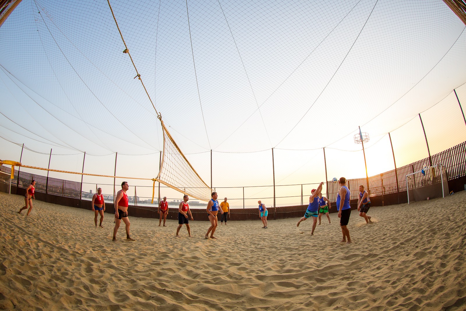 Спортивная площадка на пляже -  Санаторий Красная Талка