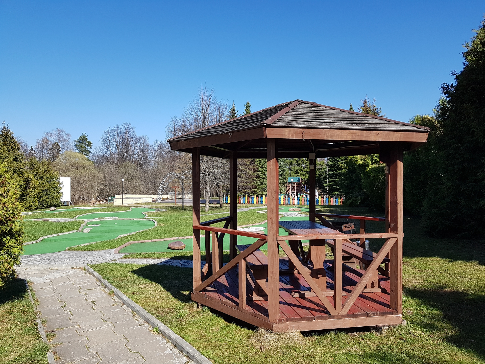 Мангальные площадки -  Парк-отель Фореста Фестиваль Парк